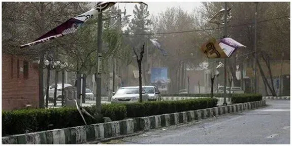 بارش باران در تهران