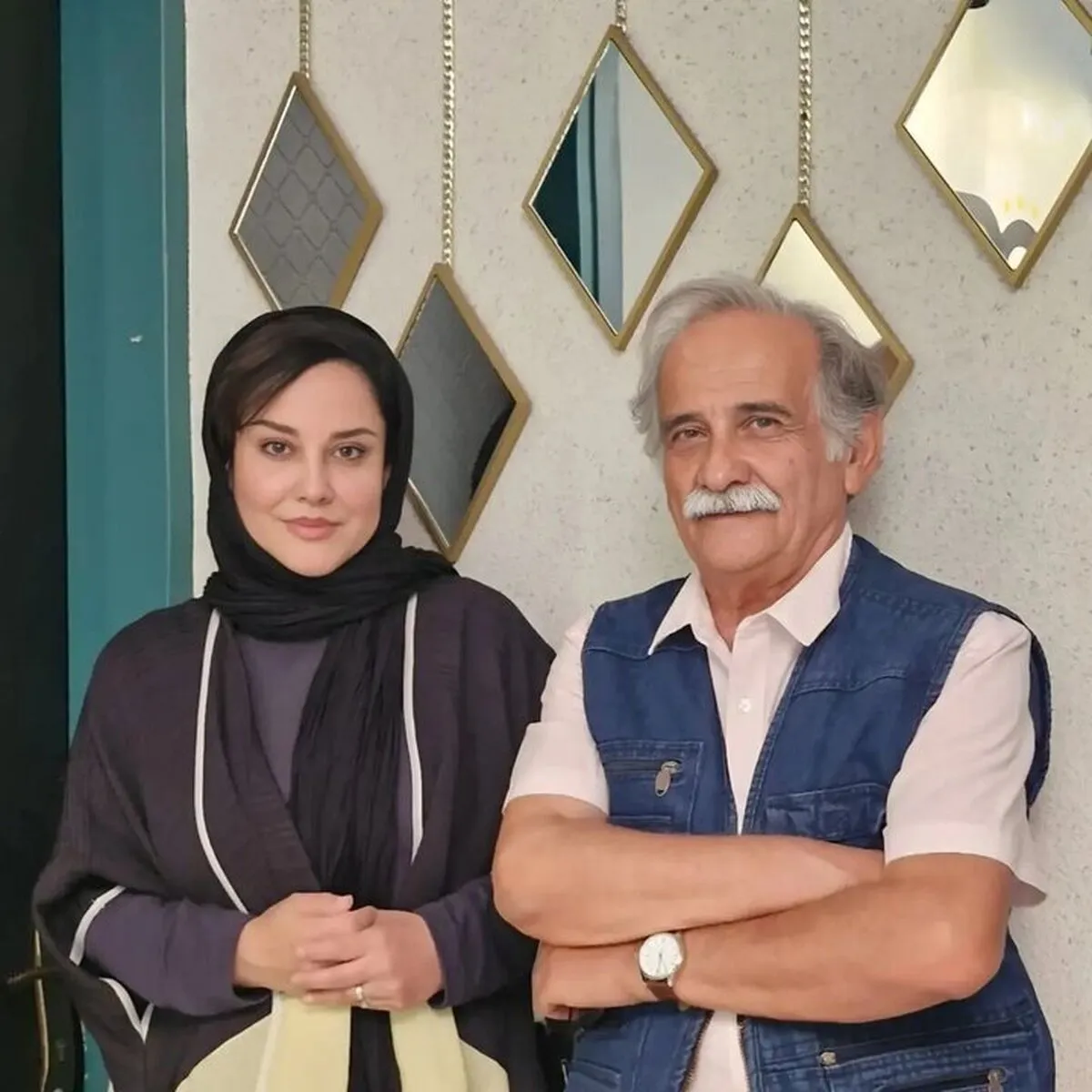 این بازیگر خانم با پدرش آشتی کرده است؟