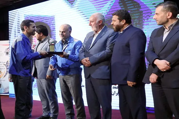 درخشش ایران خودرویی‌ها در جشنواره نخبگان کار و تولید