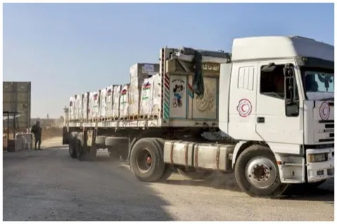 اولین اردوگاه آوارگان در داخل غزه ساخته می‌شود