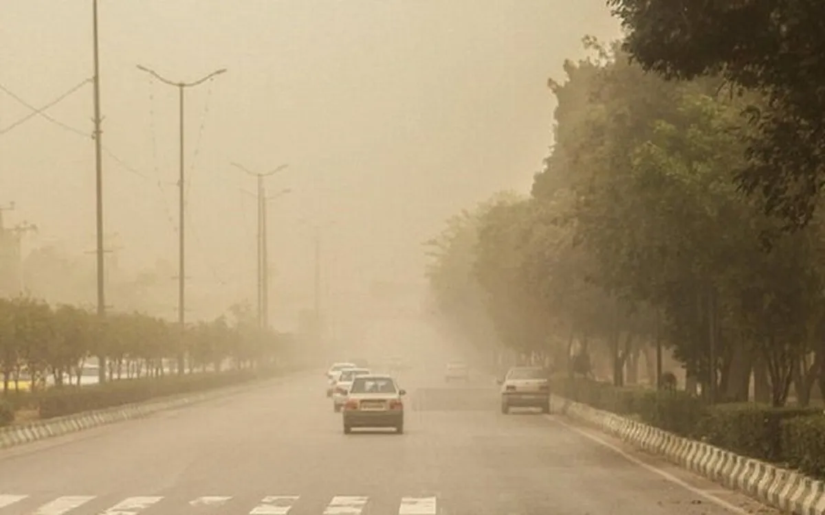 نفوذ گرد و غبار به پایتخت