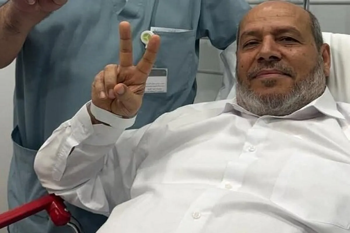 انتشار تصویر خلیل الحیه پس از ترور نافرجام در قطر