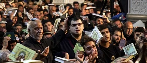زنان و دخترانی که با حجاب‌های گوناگون به مراسم «احیا» رفتند + عکس