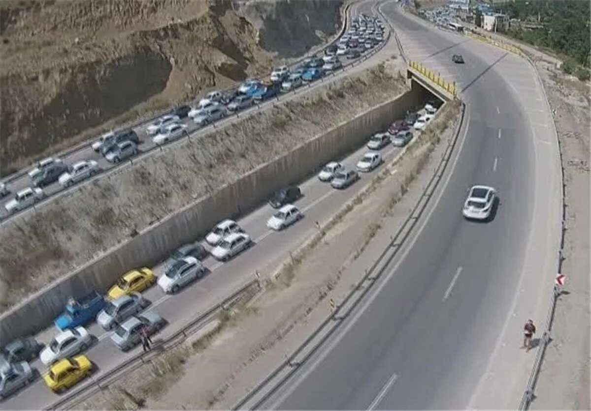 انسداد محور کرج ـ کندوان لغو شد