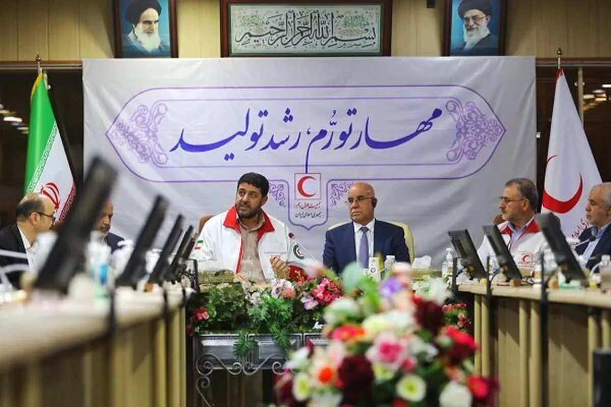وزیر بهداشت عراق با رئیس هلال‌احمر دیدار کرد