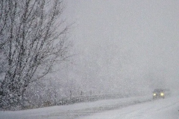 هشدار پلیس راه برای خطر کولاک و مه‌گرفتگی