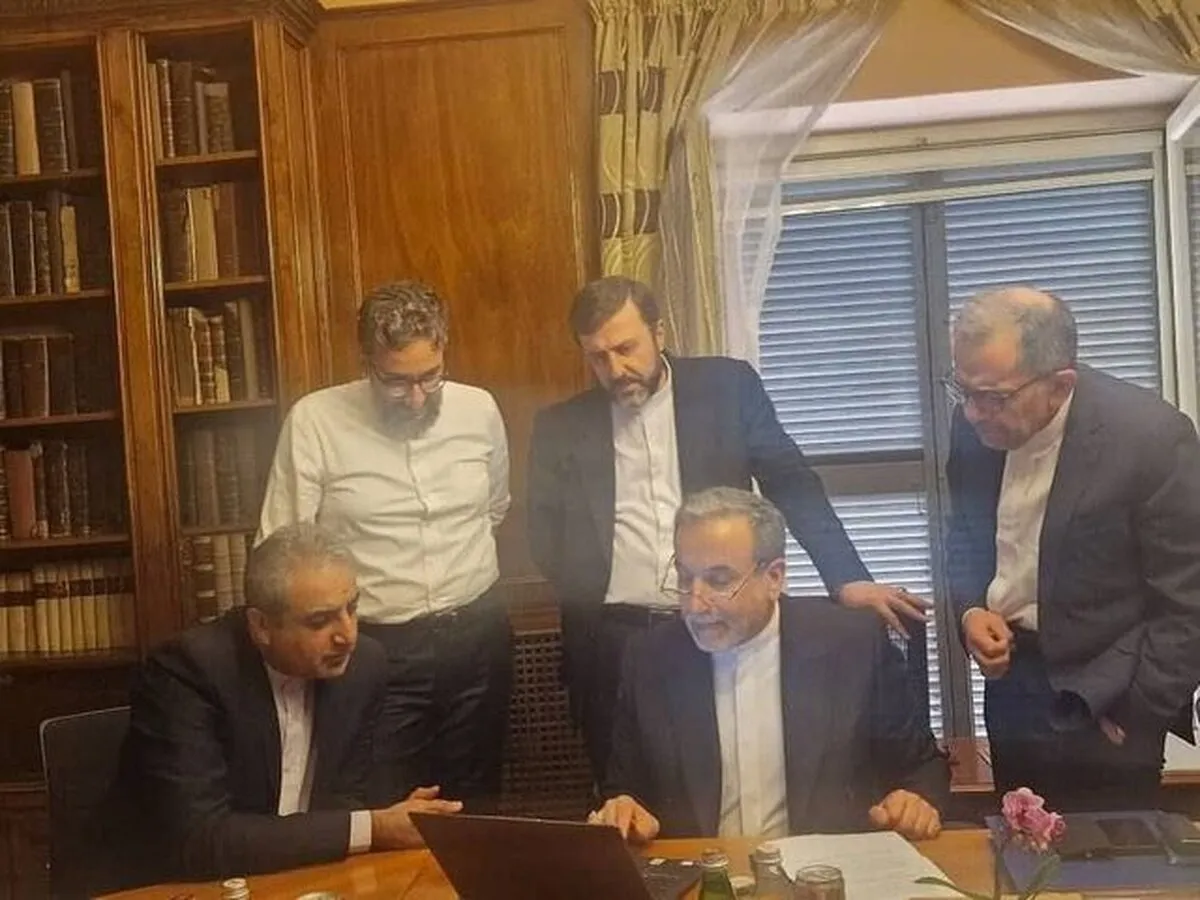 تصاویری از تیم ایرانی در مذاکرات غیرمستقیم با آمریکا در رم
