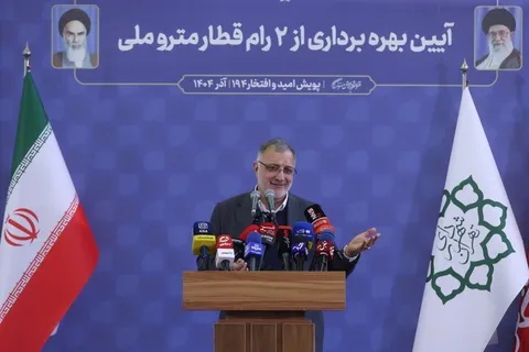 بهره برداری از ۲ رام قطار ساخت داخل