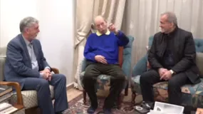 آوازخوانی استاد علی نصیریان در دیدار با پزشکیان