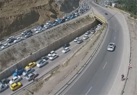 انسداد محور کرج ـ کندوان لغو شد