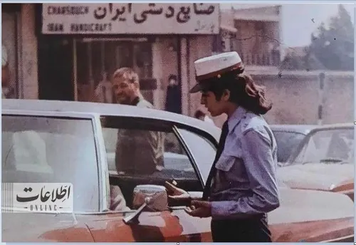 پلیس زن راهنمایی و رانندگی در خیابان&zwnj;های تهران