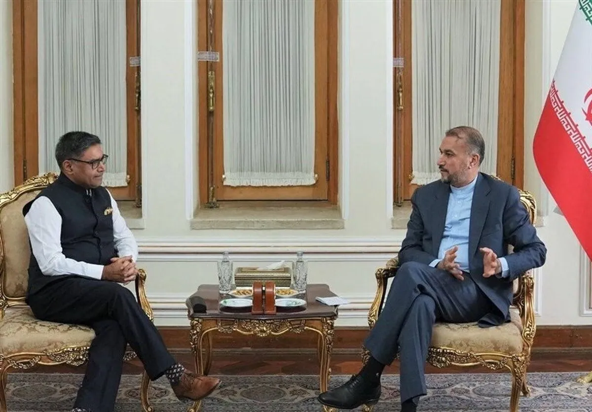 امیدواری امیرعبداللهیان به پیشبرد پروژه بندر چابهار و کریدور شمال - جنوب