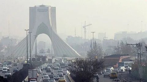 هوای تهران در آستانه وضعیت ناسالم