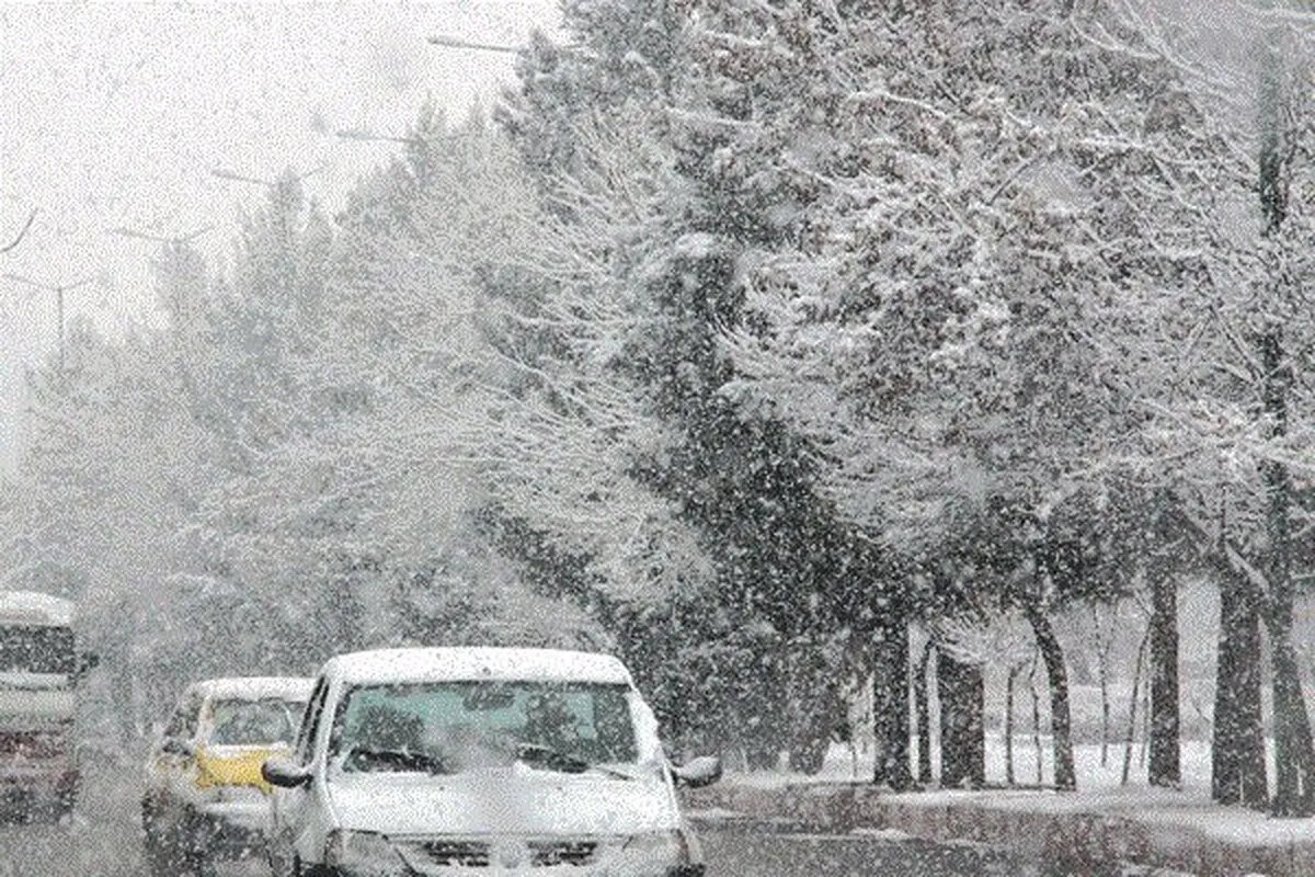 بارش برف و باران در ۲۲ استان کشور