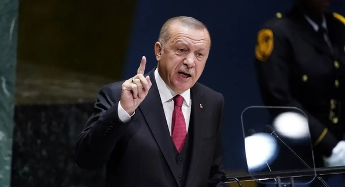 اختلال در سخنرانی اردوغان؛ گمانه‌زنی درباره نقش موساد+ فیلم