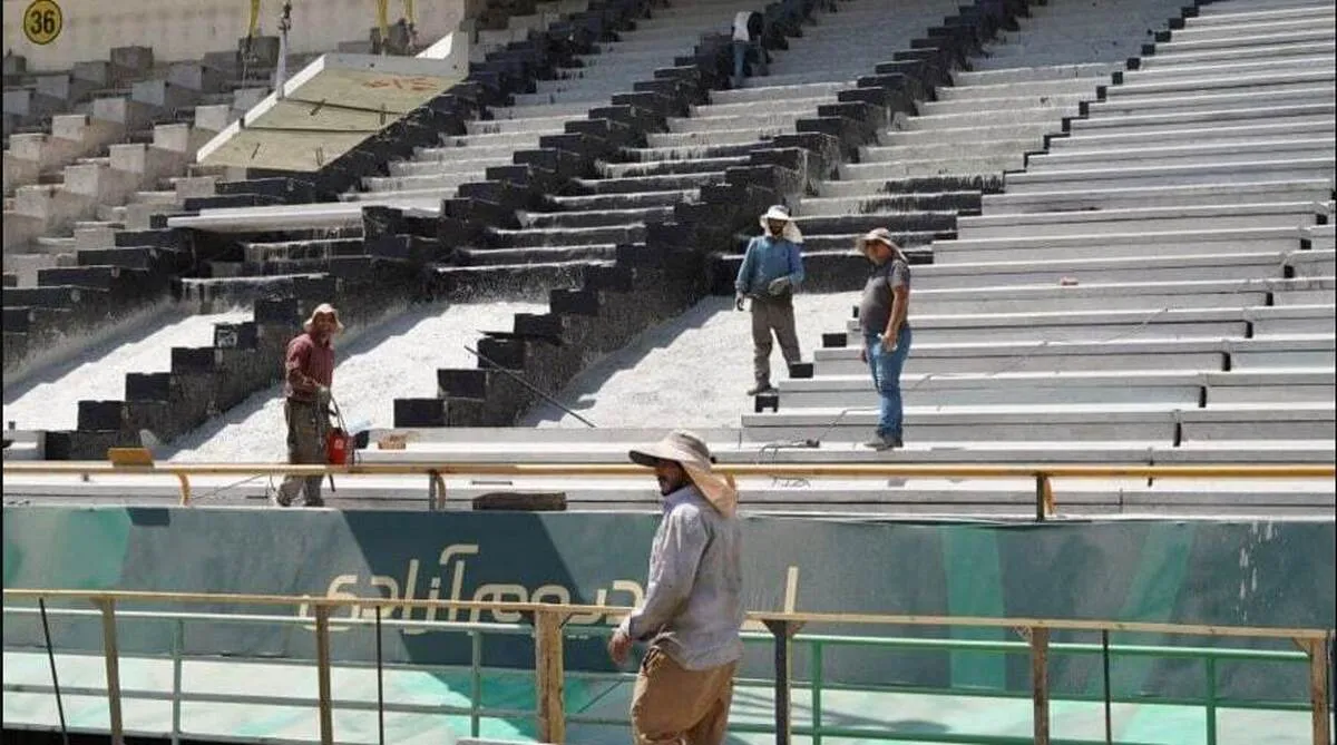 قول استاندار تهران برای کمک به بازسازی ورزشگاه آزادی