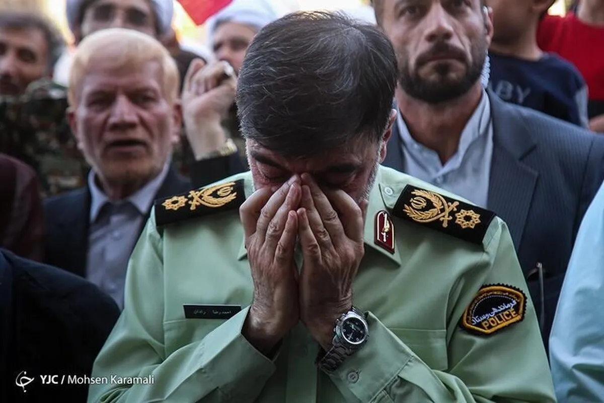 لحظه بوسیدن چادر یک دختر توسط سردار رادان