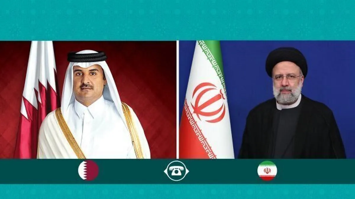 جزییات مکالمه تلفنی امیر قطر با رئیسی