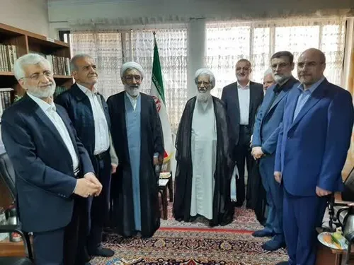 دیدار ۶ کاندیدای انتخابات ریاست جمهوری با آیت&zwnj;الله موحدی کرمانی
