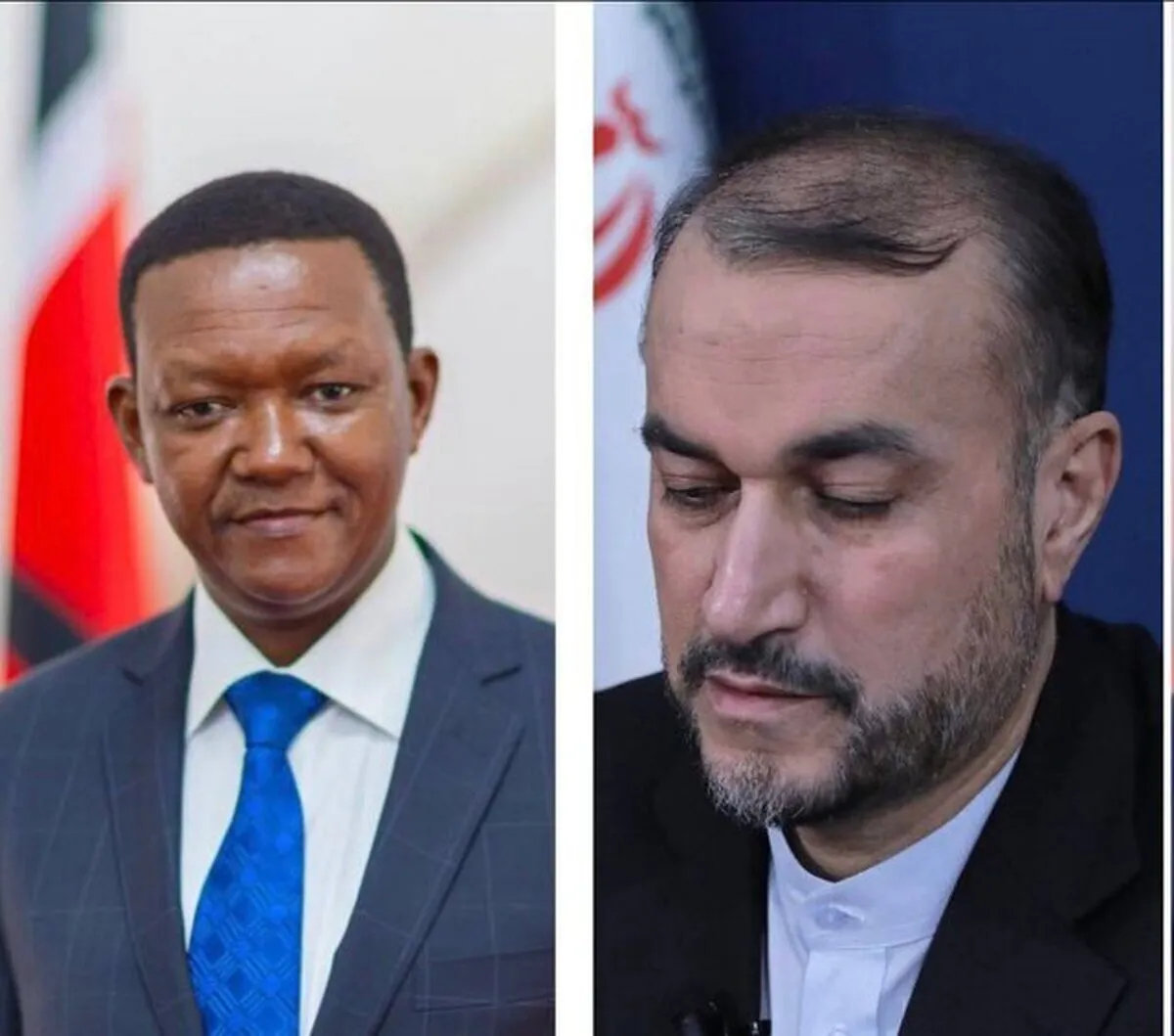 امیرعبداللهیان با وزیر امور خارجه کنیا گفتگو کرد
