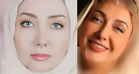 تصویر کتایون ریاحی و همسر دومش