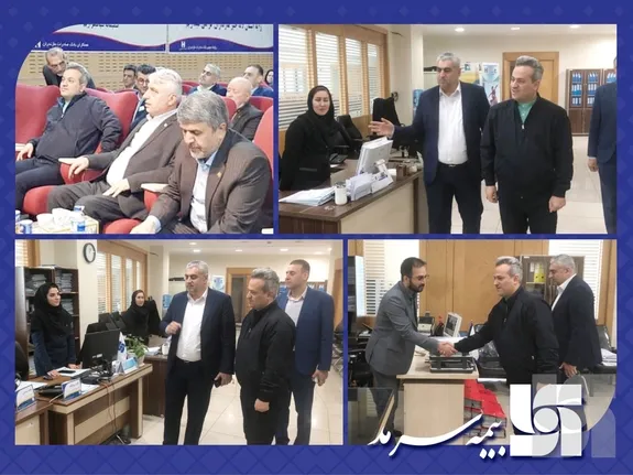 بازید مدیرعامل بیمه سرمد از شعبه استان مازندران