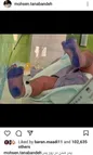 محسن تنابنده در روز پدر غافلگیر شد