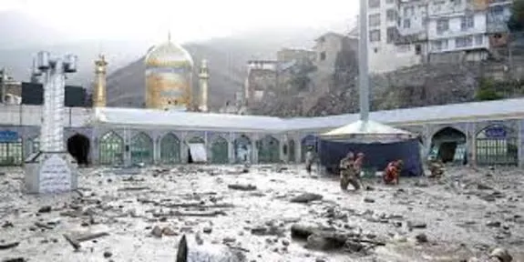 احتمال بارش شدید باران در محدوده سولقان، امام زاده داود
