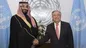 گفت‌وگوی تلفنی بن سلمان و گوترش درباره وضعیت غزه
