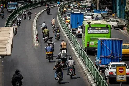 موتورسیکلت&zwnj;ها متهم ردیف اول عامل آلودگی هوا