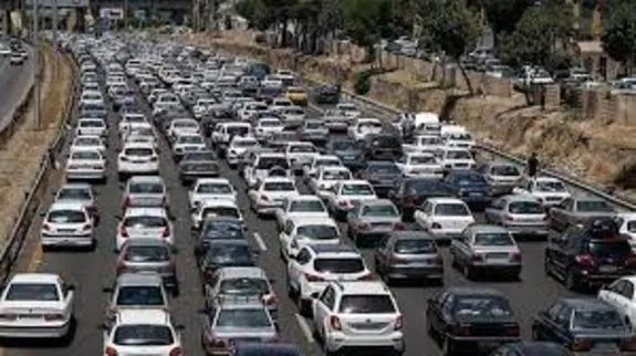 رانش زمین در بزرگراه همت تهران