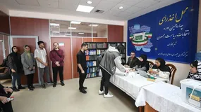 گزارش تصویری چهاردهمین دوره انتخابات ریاست جمهوری در شهر کازان مرکز جمهوری تاتارستان روسیه