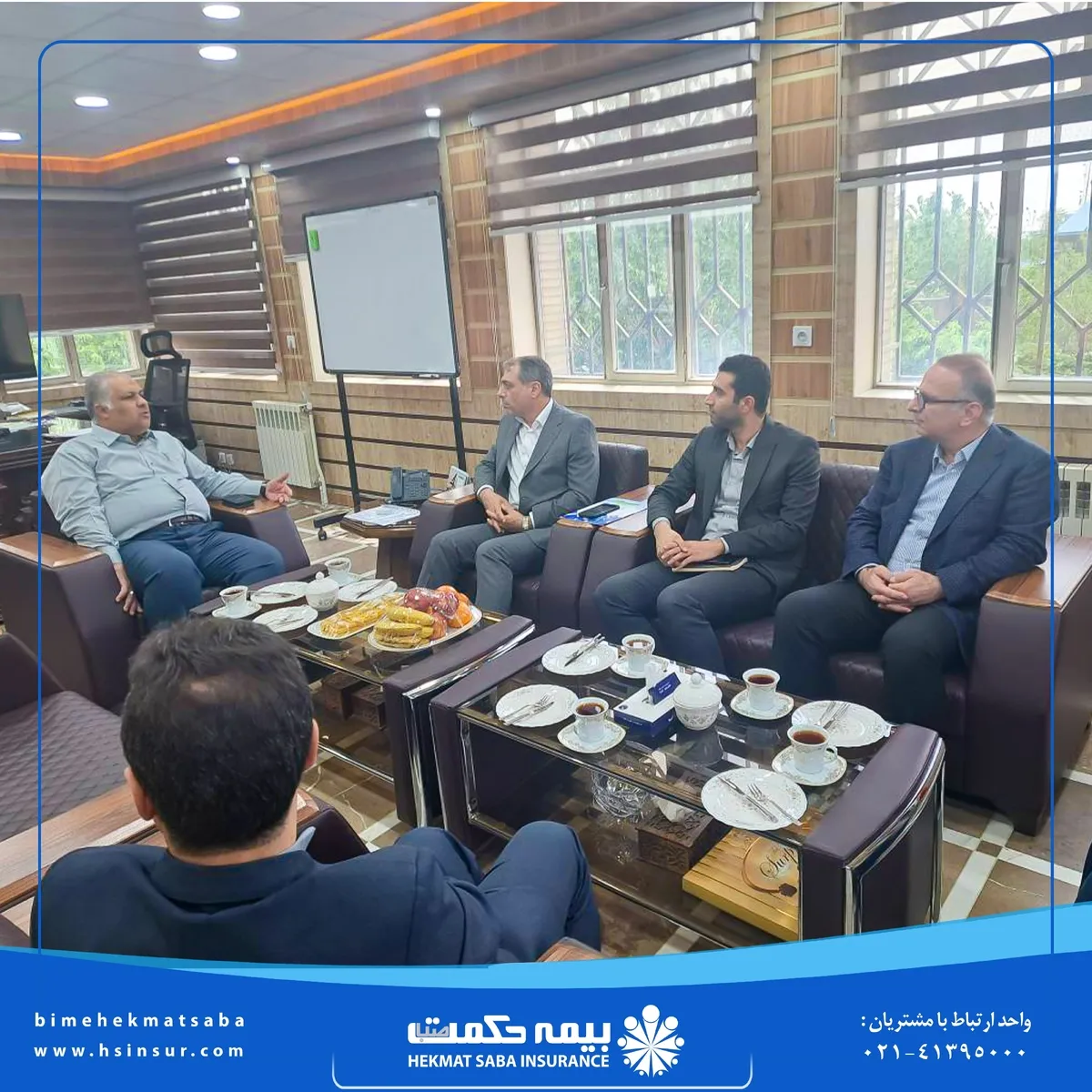 مدیرعامل بیمه حکمت صبا: به دنبال خلق ایده و نوآوری در ارائه خدمات و محصولات هستیم