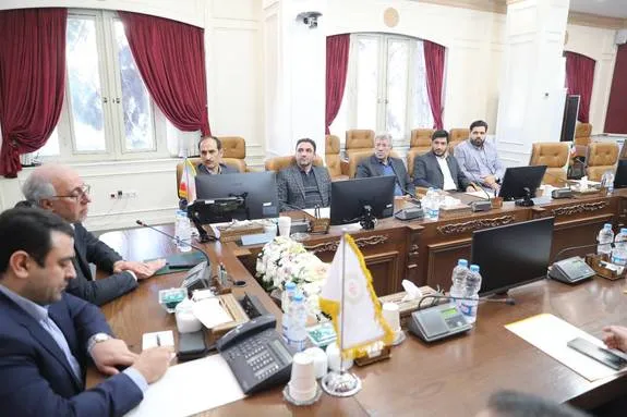مراسم معارفه ابوالفضل نجار زاده سرپرست بانک ملی ایران برگزار شد