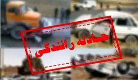 تصادف زنجیره‌ای عجیب در جاده مخصوص کرج