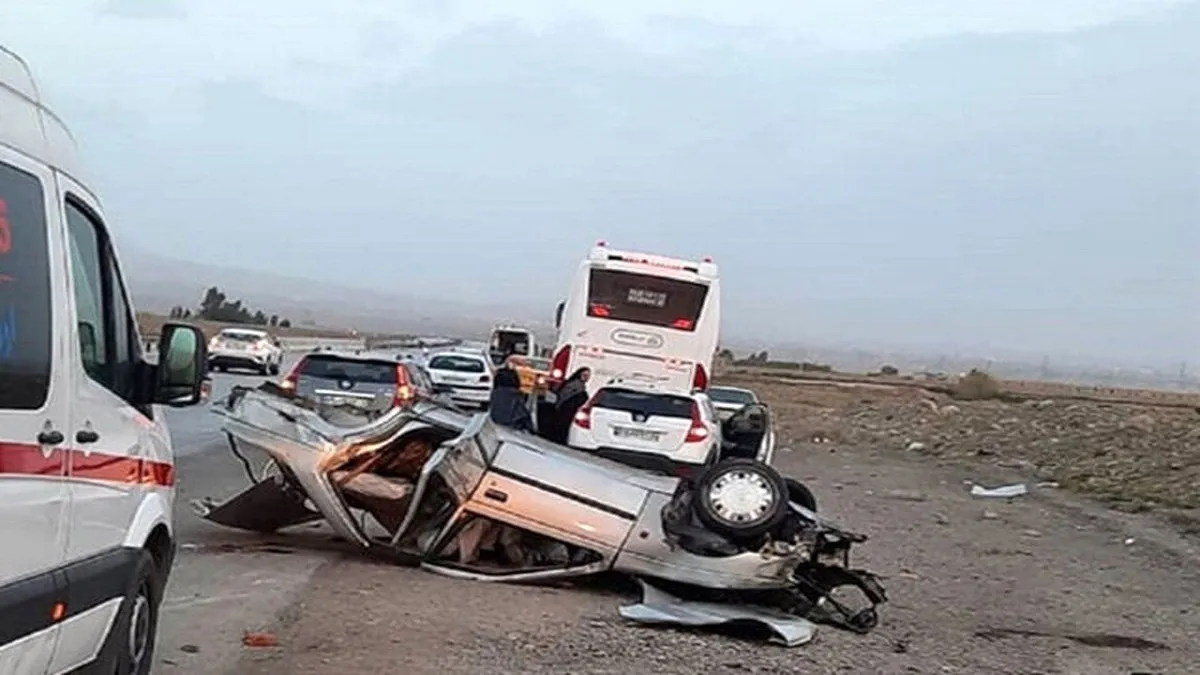آمار عجیب مرگ و میر ناشی از تصادفات رانندگی در ۵ روز گذشته