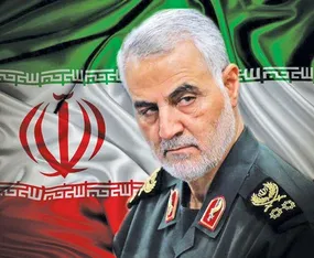 تصویر منتشر شده از شهید سلیمانی + عکس