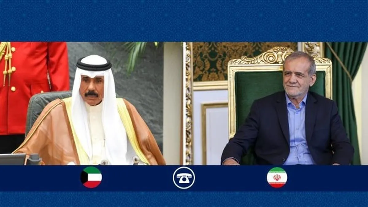 امیر کویت:کویت به دنبال گسترش بیش از پیش روابط با ایران است