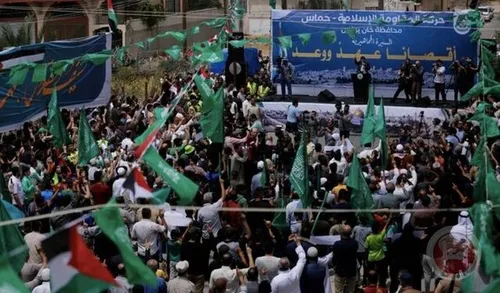 راهپیمایی بزرگ طرفداران حماس در حمایت از مسجد الاقصی