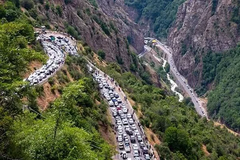 لغو انسداد محور هراز در پی تعطیلی تهران