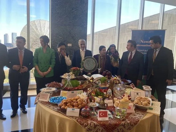 سفره هفت سین ایران در سازمان ملل