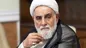 عکسی متفاوت از ناطق نوری بر مزار شجریان