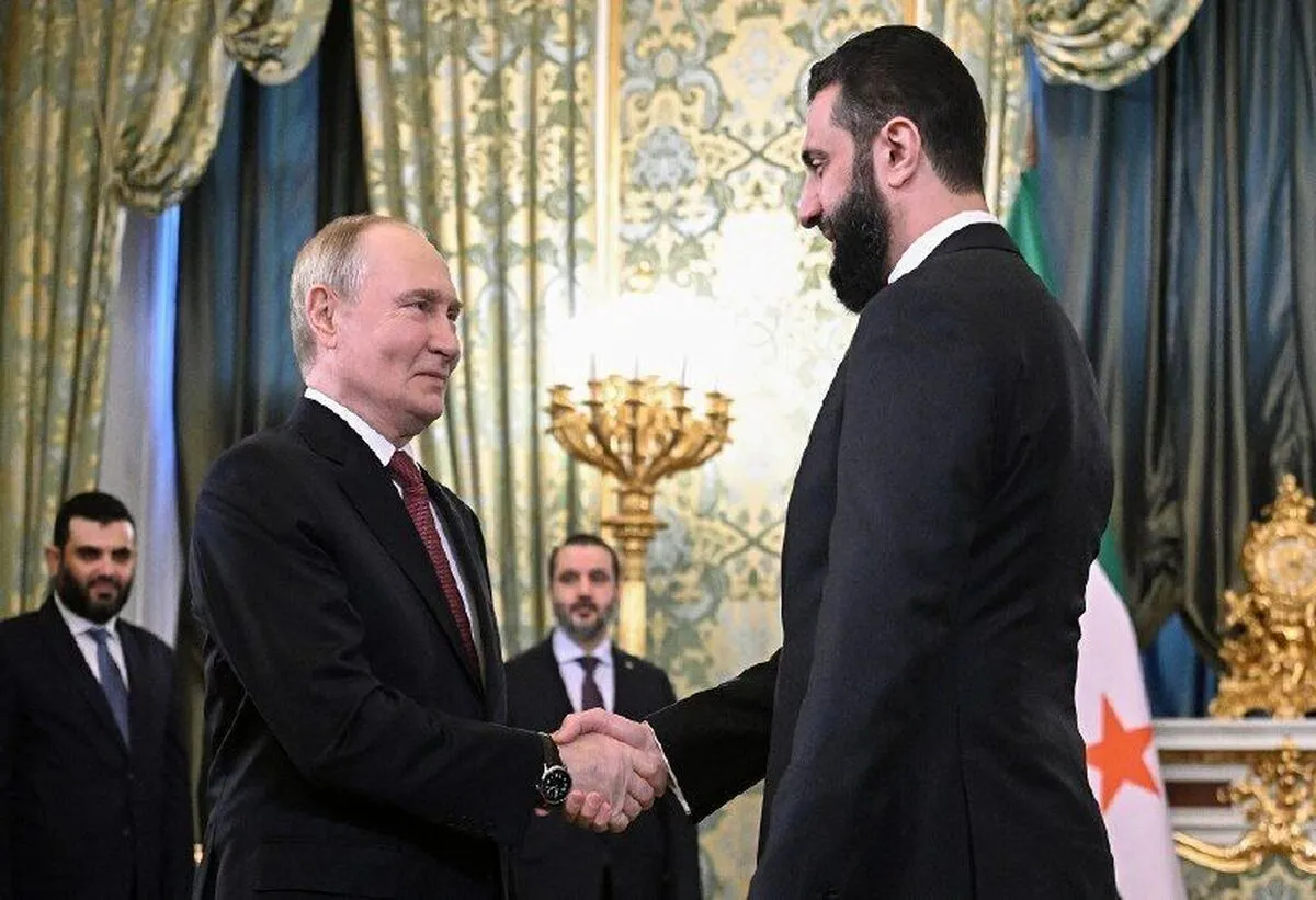 دیدار خبرساز جولانی و پوتین