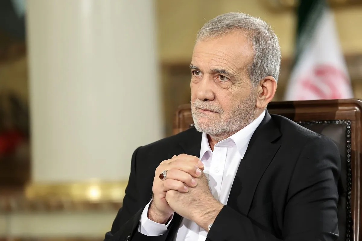 مسعود پزشکیان در اجلاس ترکمنستان