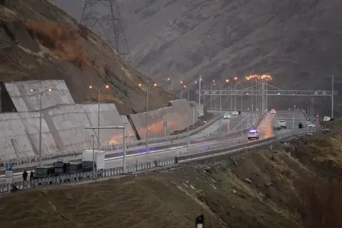 انسداد چهار روزه قطعه دوم آزادراه تهران-شمال از فردا