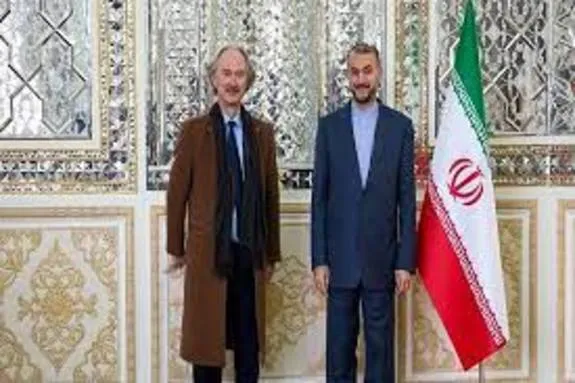 امیر عبداللهیان با نماینده ویژه گوترش دیدار کرد