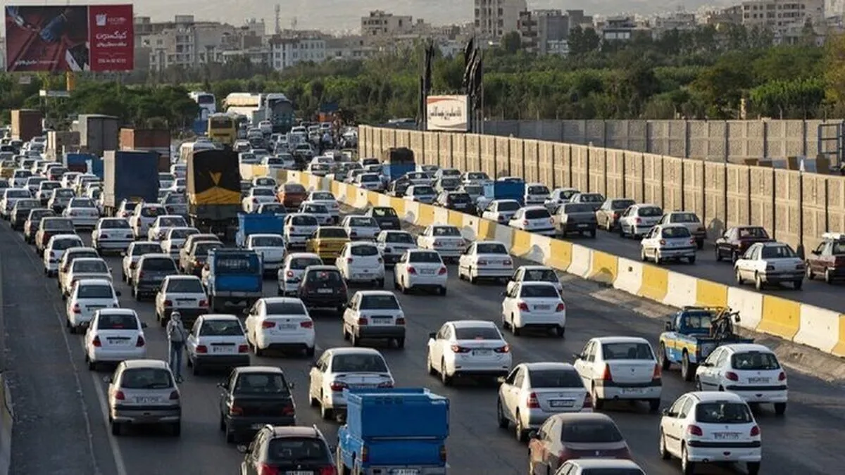 آخرین وضعیت ترافیکی در آزادراه تهران‌ـکرج ـ‌قزوین