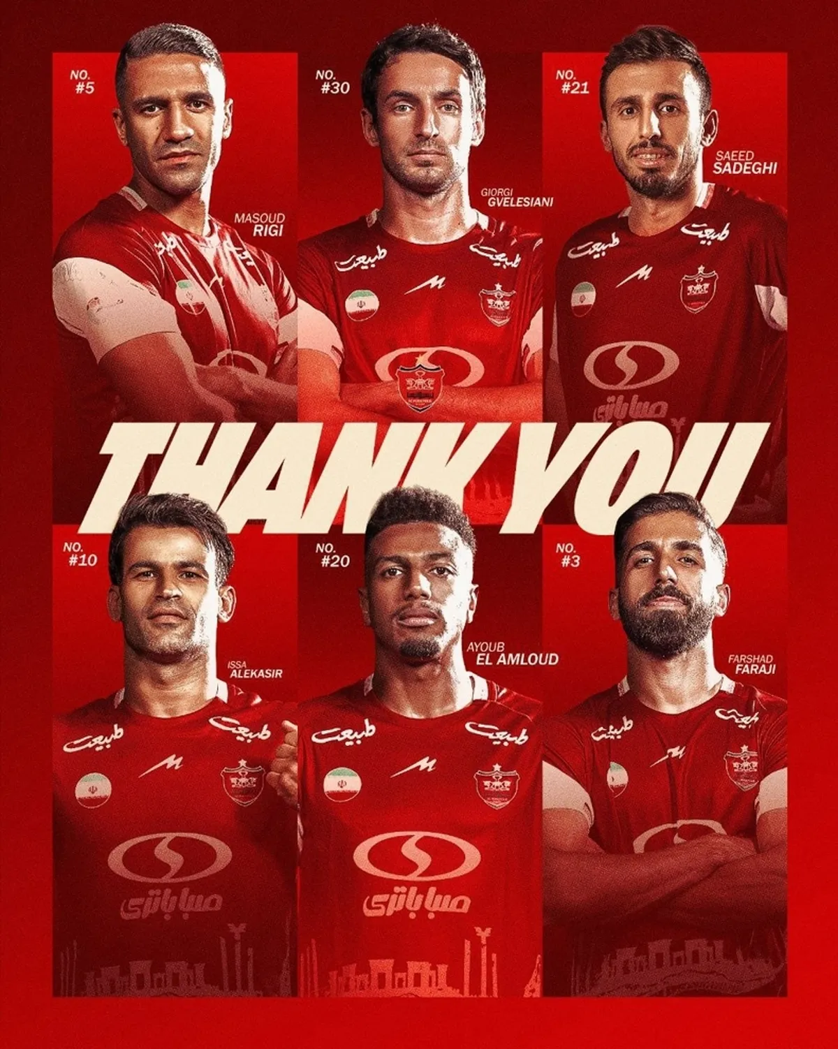 شش پرسپولیسی رفتنی شدند