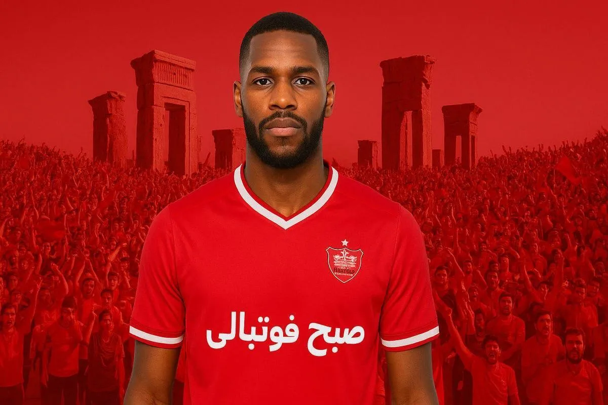 حضور غیرمنتظره نایجل روبرتا، مهاجم هلندی در تمرین پرسپولیس