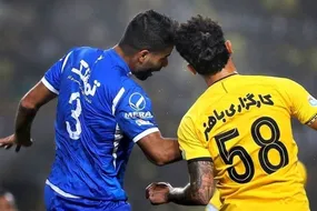 گل اول سپاهان به استقلال + فیلم